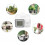 Automatic Plant Watering System with Programmable LED Timer, Indoor Drip Irrigation Kit for Balcony Houseplants 4