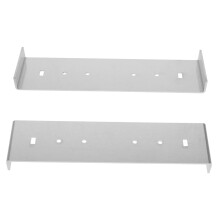 2pcs Metal Mailbox Mounting Bracket Mailbox Kit with Durable Construction and Easy Installation