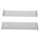 2pcs Metal Mailbox Mounting Bracket Mailbox  Kit with Durable Construction and Easy Installation 1
