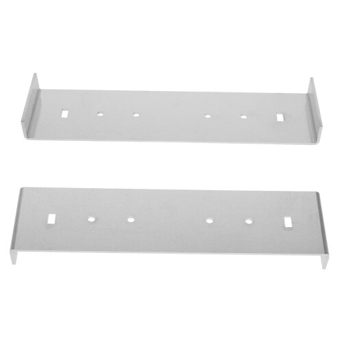 2pcs Metal Mailbox Mounting Bracket Mailbox  Kit with Durable Construction and Easy Installation