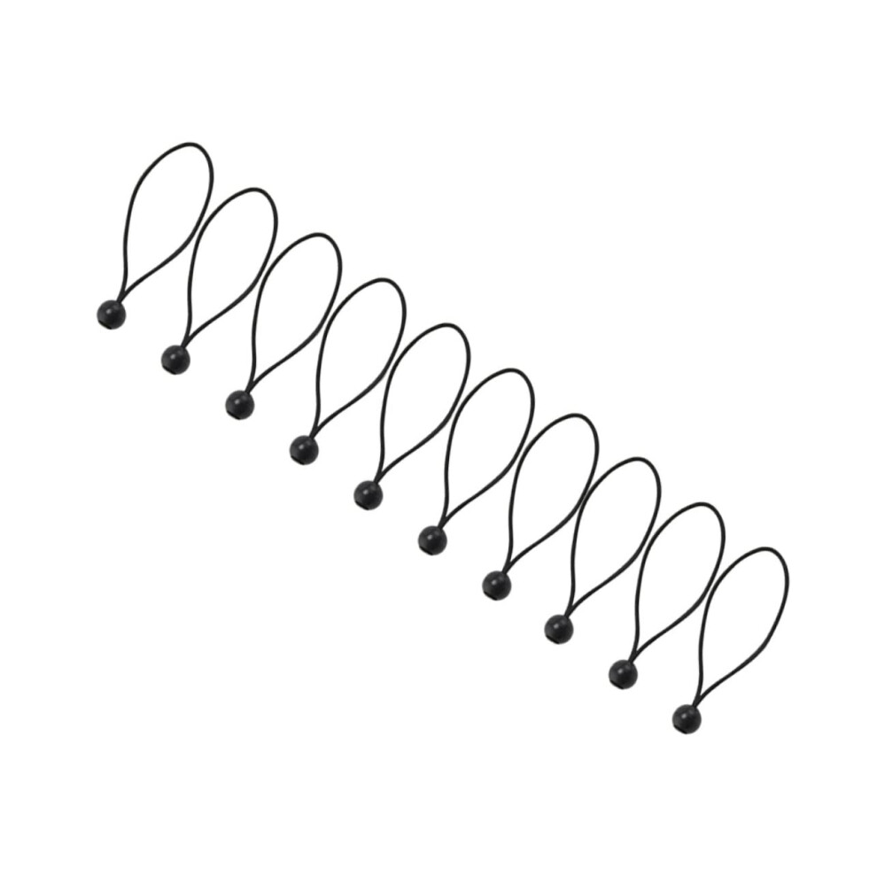 10Pcs Heavy Duty Ball Bungee Cords Elastic Tie Down Straps For Tarps Canopies Tents Weather Resistant 9351714603454
