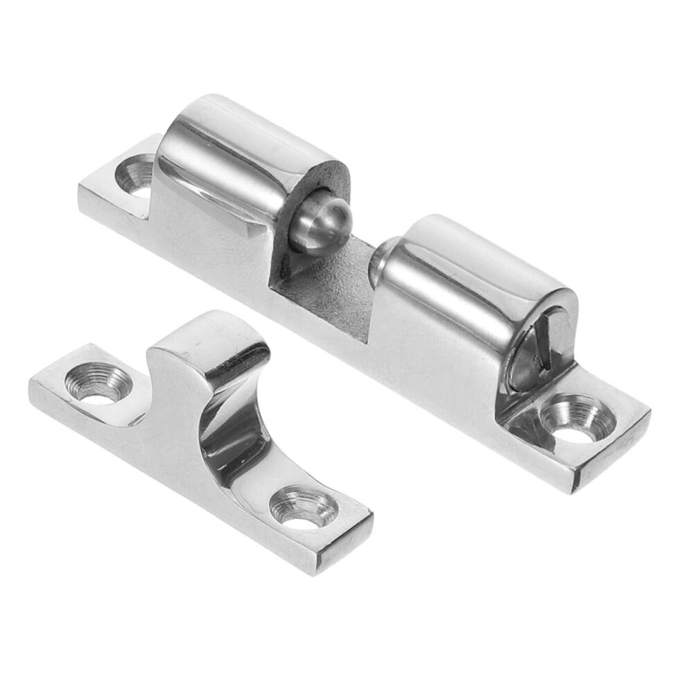 Marine Door Latch Stainless Steel Catch With Double Roller Secure Hold For Boat Yacht Rv Cabinet 9330225457886