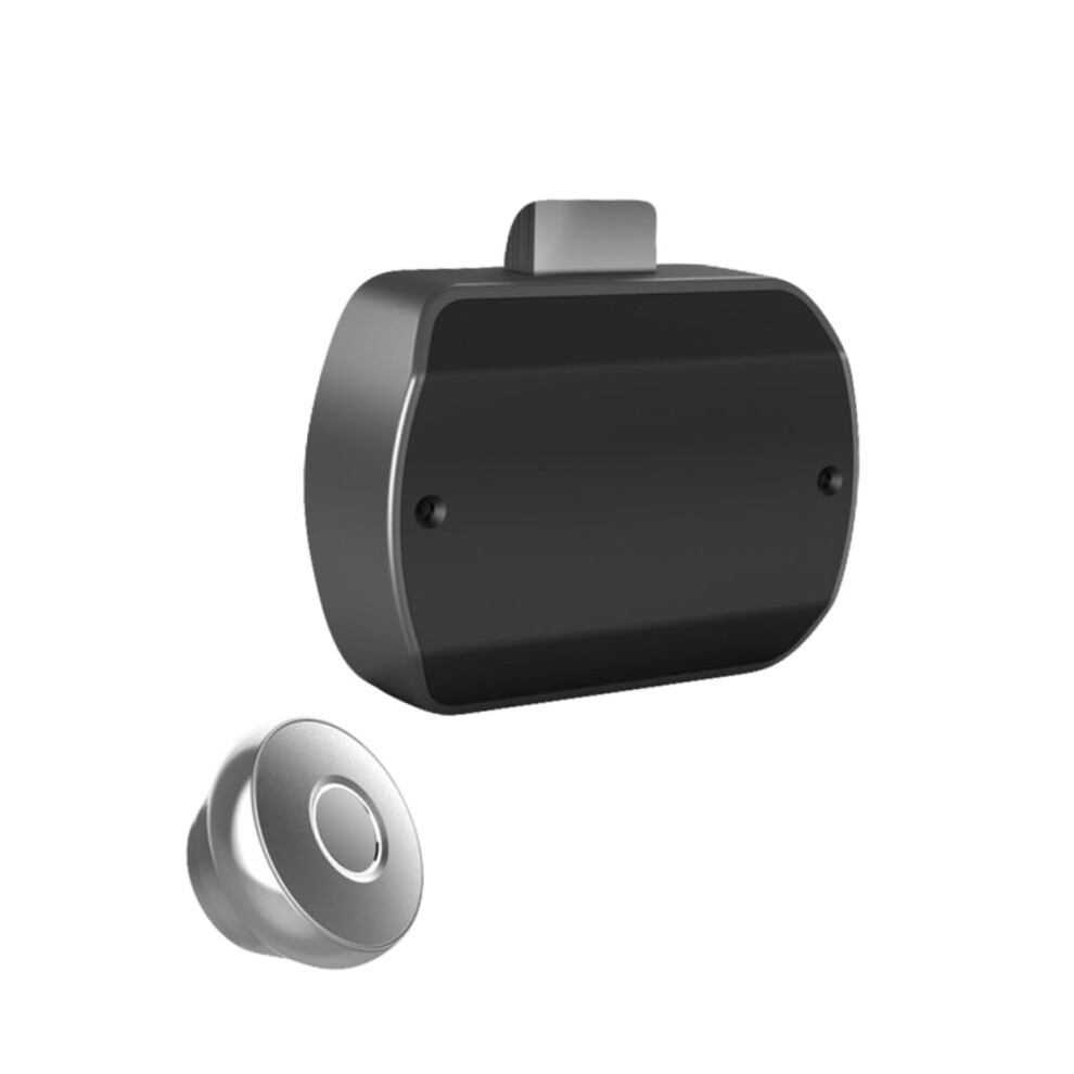 Fingerprint Furniture Lock With Usb Rechargeable Power, Biometric Smart Cabinet Lock For Home Office 9351714603584