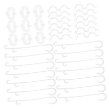 Tomato Plant Support Clips and Greenhouse Vine Hooks Reusable Easy Clip for Vegetable Trellis Growth