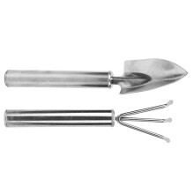 Stainless Steel Digging Bar with Leverage Power, Heavy Duty Garden Pry Tool for Soil and Root Removal