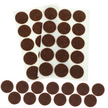 225pcs Furniture Felt Pads Chair Leg Floor Protectors for Hardwood Floors Non Slip Adhesive