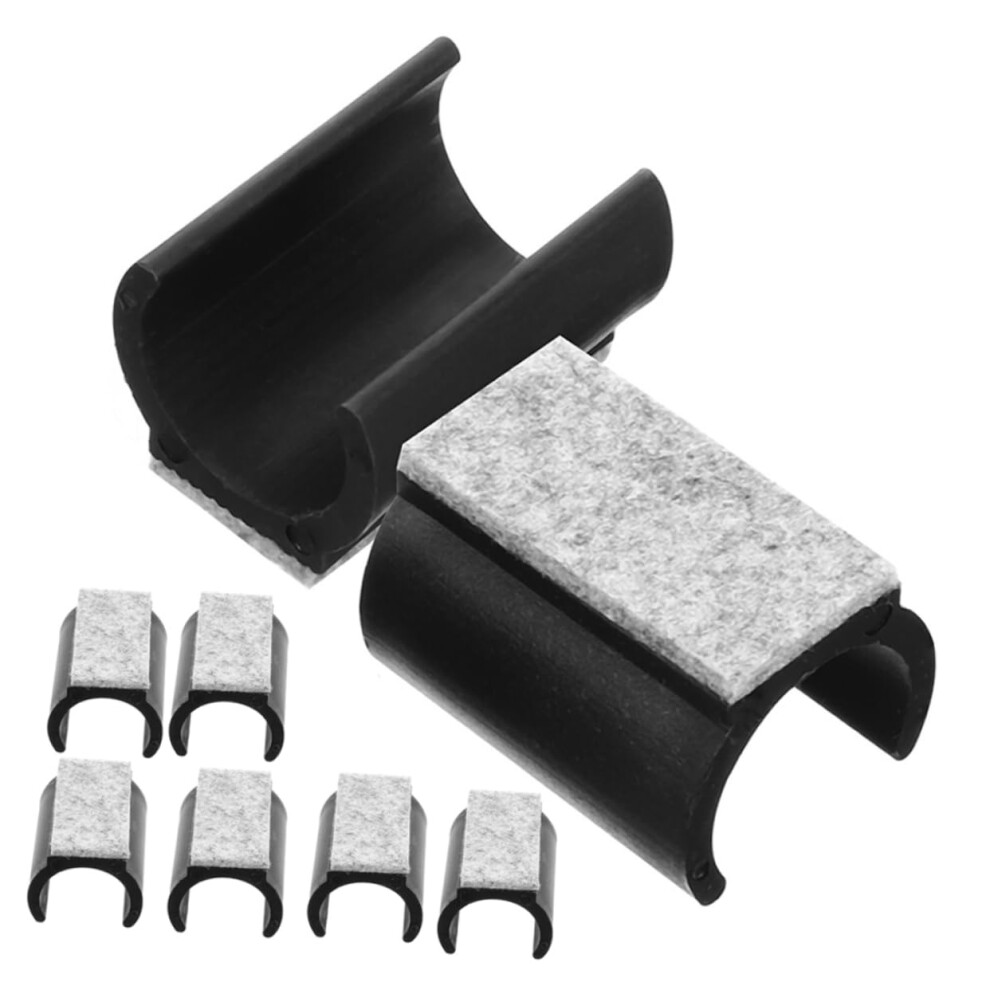 8Pcs U Shaped Chair Leg Floor Protectors Felt Chair Leg Pads For Hardwood Floors Scratch Non Slip 9330225457978