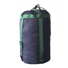 Lightweight Sleeping Bag Compression Sack Waterproof Nylon Camping Storage Bag Dark Blue