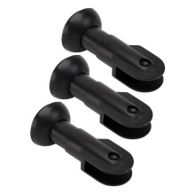 Toilet Partition Support Feet 3 Pack Durable NonSlip Base Easy Install Stable Cubicle Leg Support