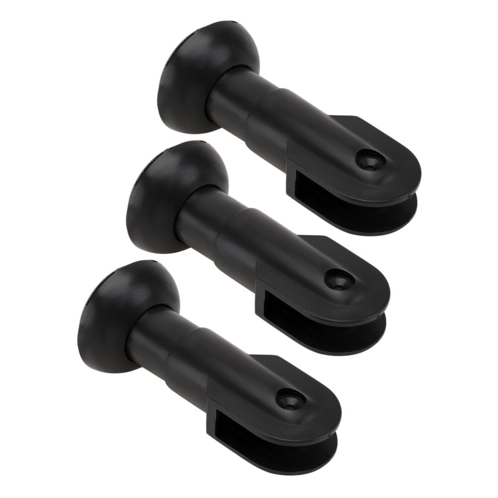 Toilet Partition Support Feet 3 Pack Durable Nonslip Base Easy Install Stable Cubicle Leg Support 9351714603881