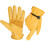 Mens Flex Grip Leather Work Gloves Large – Durable Protective Grip for Construction and DIY Tasks 1
