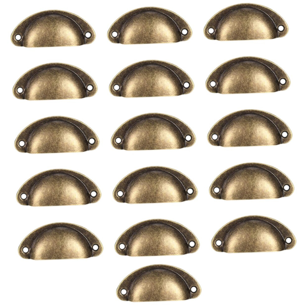 16Pcs Vintage Cabinet Handles And Retro Drawer Pulls For Kitchen Dresser Cupboard Wardrobe 9073542126768