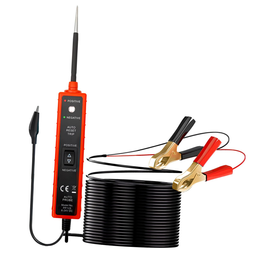Automotive Circuit Tester Em285 Dc 6 24V Power Circuit Probe Finder For Car Truck Motorcycle 9351714604017