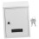 Vintage Wall Mounted Locking Mailbox with Secure Locking System, Durable Iron for Home and Garden 1