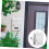 Vintage Wall Mounted Locking Mailbox with Secure Locking System, Durable Iron for Home and Garden 3