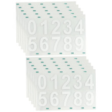 10 Sets Reflective Mailbox Numbers Stickers –  Visibility, Weatherproof Address Decals for Home and Office