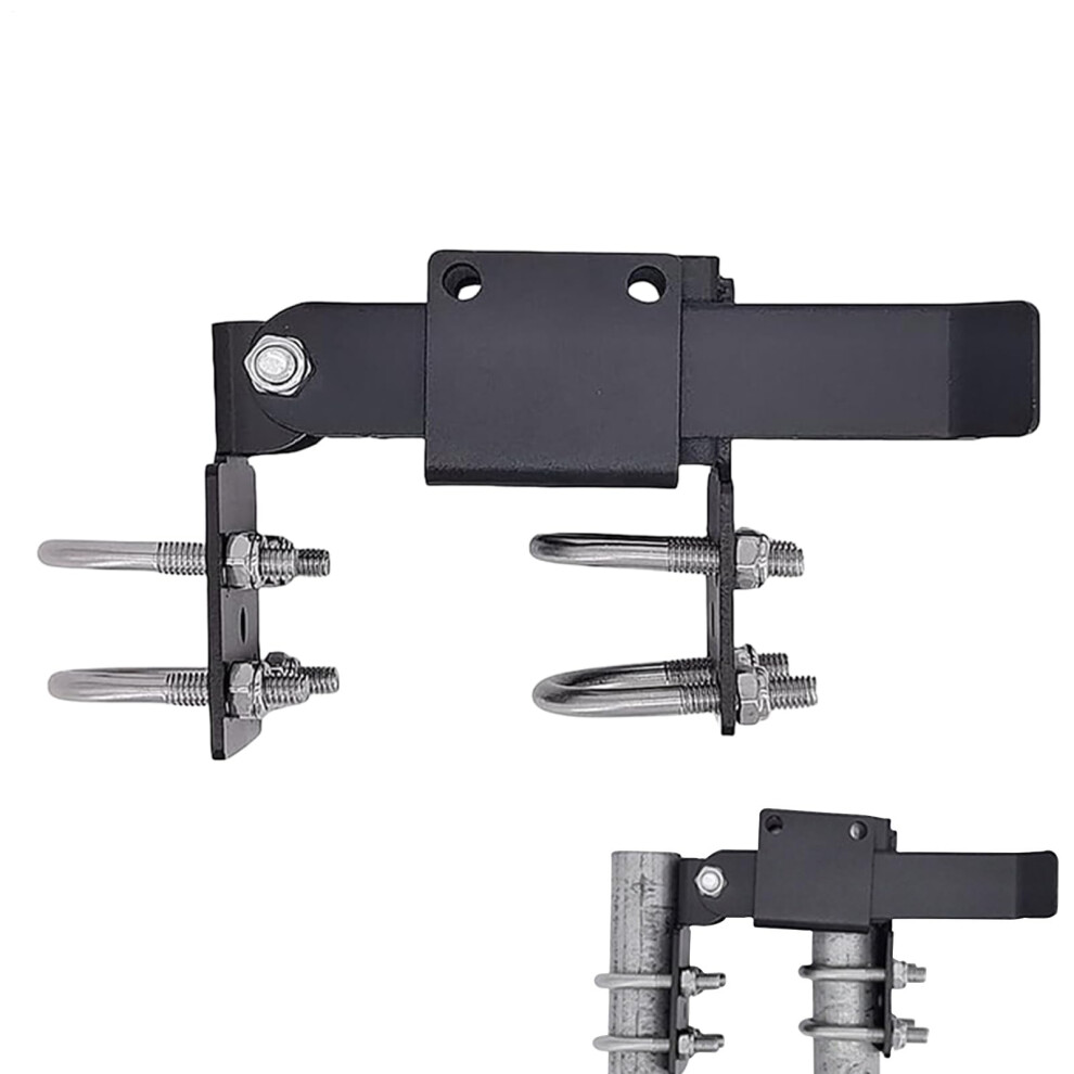 Heavy Duty Chain Link Fence Gate Latch Rust Proof Double Lockable Security For Farm Ranch Outdoor Use 9351714604178