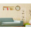 Hidden Wall Clock Safe with ThreeShelf Hidden Storage, Silent Quartz Analog Timekeeping, Copper 3