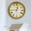 Hidden Wall Clock Safe with ThreeShelf Hidden Storage, Silent Quartz Analog Timekeeping, Copper 4