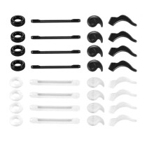 16 Pairs Eyeglass Retainers, Soft Silicone Anti Slip Ear Hooks, Universal Fit Grip Holders for Sports and Daily Wear