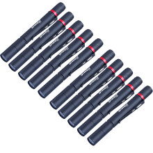 10 Pack LED Pen Flashlight Ultra Bright 3 Modes Waterproof Pocket Clip Mini Pen Light for Work and Inspection