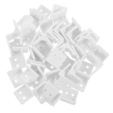 Furniture Corner Bracket 90 Degree Plastic Right Angle Brace for Easy Corner Reinforcement