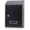 Small Bronze Wall Mounted Mailbox with Secure Bottom Lock, Durable Steel and Large Mail Capacity 1