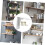 Heavy Duty Floating Shelf Bracket with Screws Hidden Wall Support for Kitchen Bathroom 4