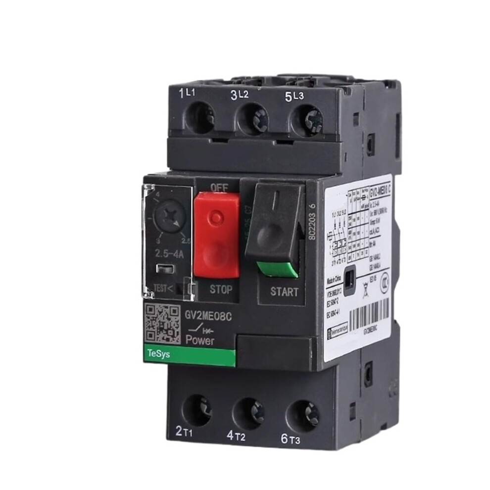 Gv2me Motor Circuit Breaker Gv2me16c Adjustable Motor Protection Switch 0.1A32a For Schneider 9771547977988