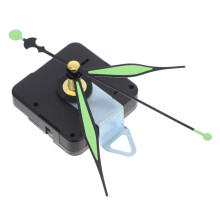 Clock Kit with Silent Quartz Movement and Luminous Glow Hands, DIY Wall Clock Parts Replacement Set