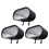 Colorful Mirror Surfaces Garage Key Hook With LED Light For-3 1