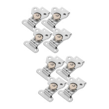 8pcs Stainless Steel Butterfly Latch Heavy Duty Toggle Latch for Flight Case Box Spring Loaded Lock