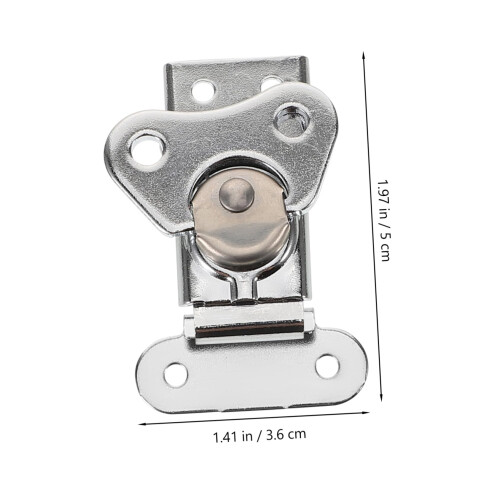 8pcs Stainless Steel Butterfly Latch Heavy Duty Toggle Latch for Flight Case Box Spring Loaded Lock 1