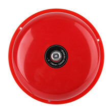 6 Inch Stainless Steel Fire Alarm Bell 24V 100dB Loud Alert Electric Strike Bell for School Office
