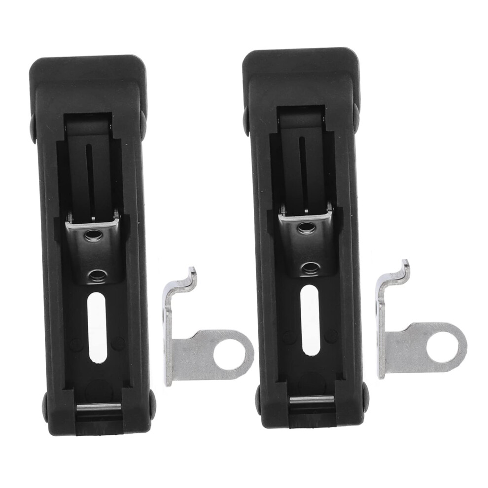 2Pcs Rubber Draw Latch For Toolbox And Cargo Box, VibrationâResistant OverâCenter Toggle Latch 9771547978541