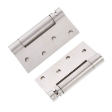 2pcs Heavy Duty Stainless Steel Self Closing Door Hinges with Auto Closing Mechanism for Interior Cabinets