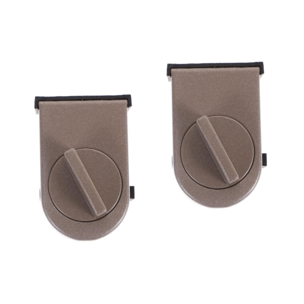 2pcs Child Safety Sliding Door Lock with Adjustable Track Stopper and NoDrill Installation for Secure Ventilation