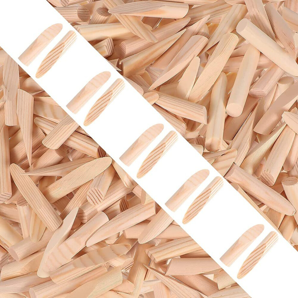 200Pack Wood Pocket Hole Plugs Solid Dowels For Furniture Paintable Stainable Finish 9330225460077
