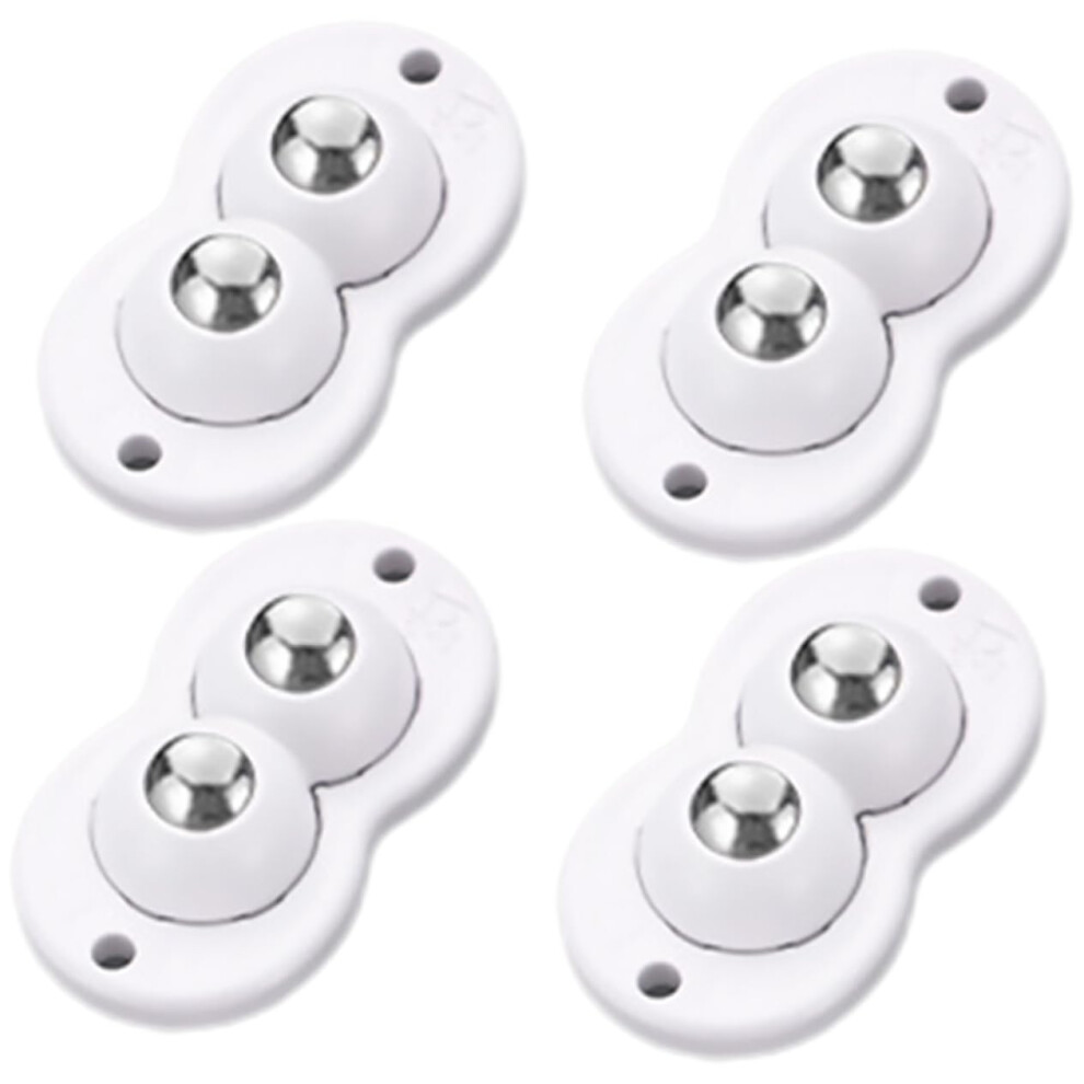 Selfadhesive Caster Wheels Set 360 Swivel Silent Smooth Rolling Mini Furniture Casters For Storage Boxes And Trash Cans 9771547978916