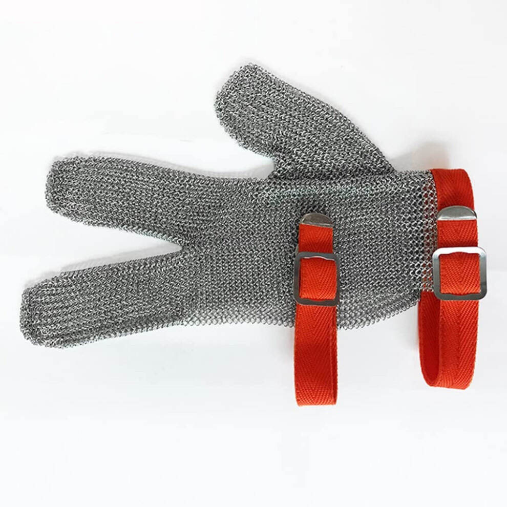Chainmail Cut Resistant Glove Xxl Stainless Steel Safety Glove For Oyster Shucking And Butcher Use 9351714605861