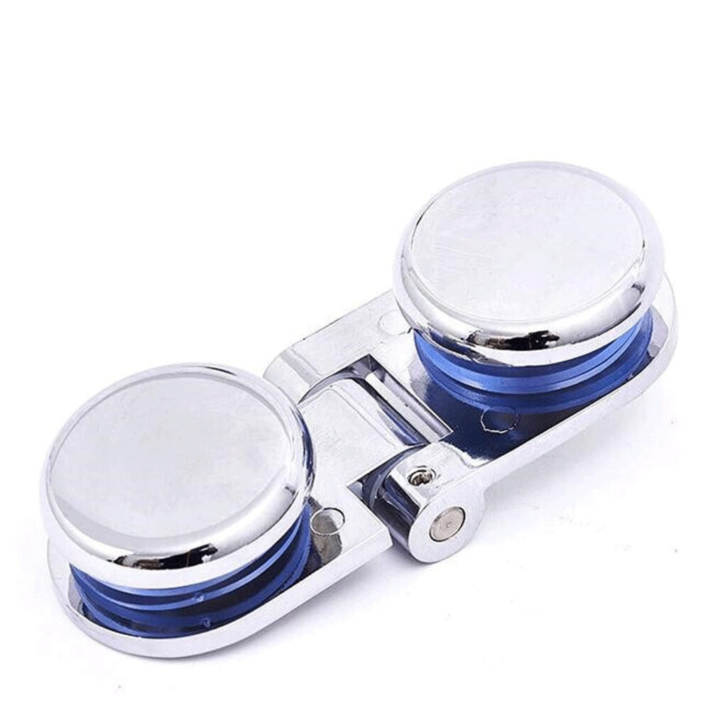 Silver Alloy Glass Clamp 90 Degree AntiâRust Waterproof For Display And Wine Cabinet A 9330225460305