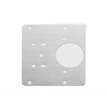 Cabinet Hinge Plate 5Pcs Furniture Hinge Kit with Hinge Reinforcement Plate for Easy DIY Installation