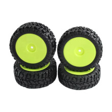 RC Car Tires for Wltoys 144001 124018 1/14 Scale, Durable Rubber Wheels with Enhanced Terrain Grip