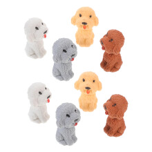36pcs Cute Dog Erasers Bulk Pack – Bright Cartoon Animal Erasers for Kids School Rewards and Party Favors