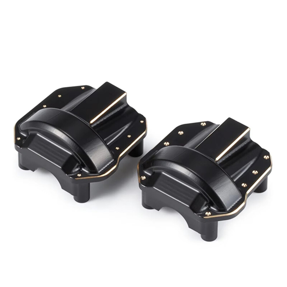 Rc Brass Differential Cover For Axial Scx10 Ii 1/10 Crawler, Durable Cnc Brass Upgrade For Enhanced Stability 9330225460633