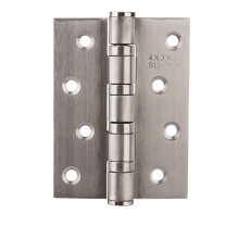 4 Inch Brushed Nickel Door Hinge, Durable Stainless Steel 270 Wide Opening with Screws