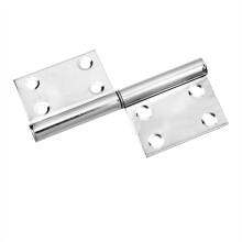 4 Inch Stainless Steel Door Hinge with Removable Pin, Adjustable Bearing Strength, Heavy Duty Design