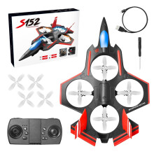 S152 RC Drone with Camera Brushless Motor Quadcopter, HD Aerial, Long Flight Time, LED Lights, 2.4GHz Control for Adults and Kids