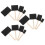 12Pcs Sponge Paint Brushes with Comfortable Handle for Crafts and Walls Acrylic Art Projects 1