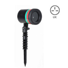 (UK) New Star Shower Motion Outdoor Laser Lights Indoor Outdoor Laser Light Holiday Decorating